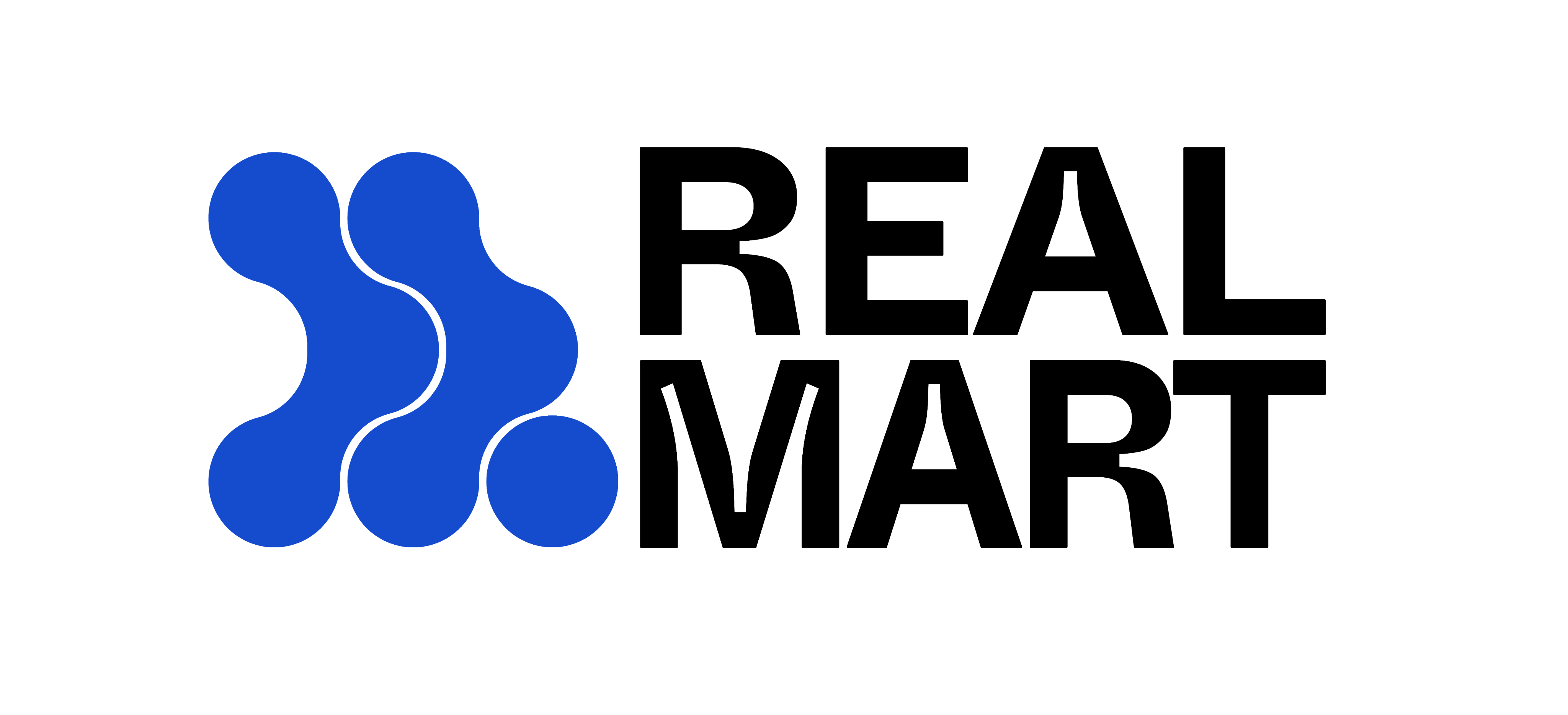 Real Mart light logo